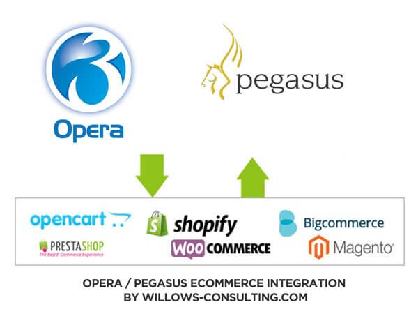 Link Pegasus with Ecommerce