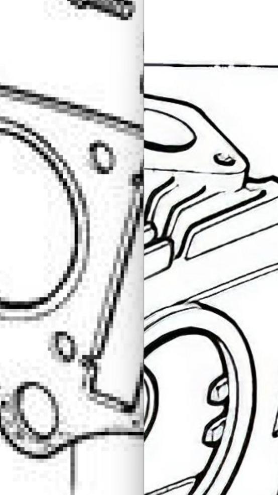 Honda Motorbike Part Schematic. 